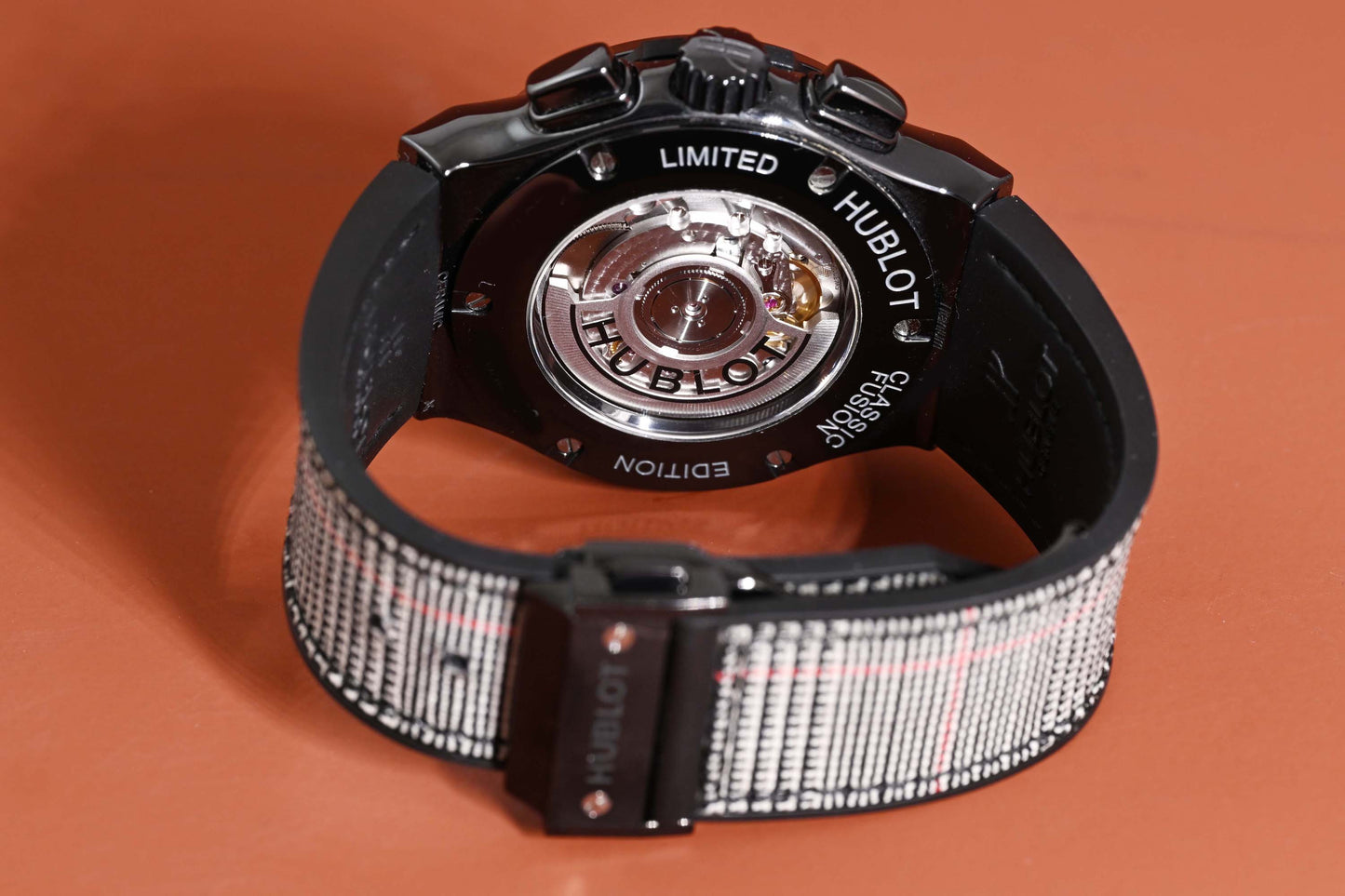 Hublot Classic Fusion Chronograph Italia Independent Ceramic "Prince de Galles" - Full Set