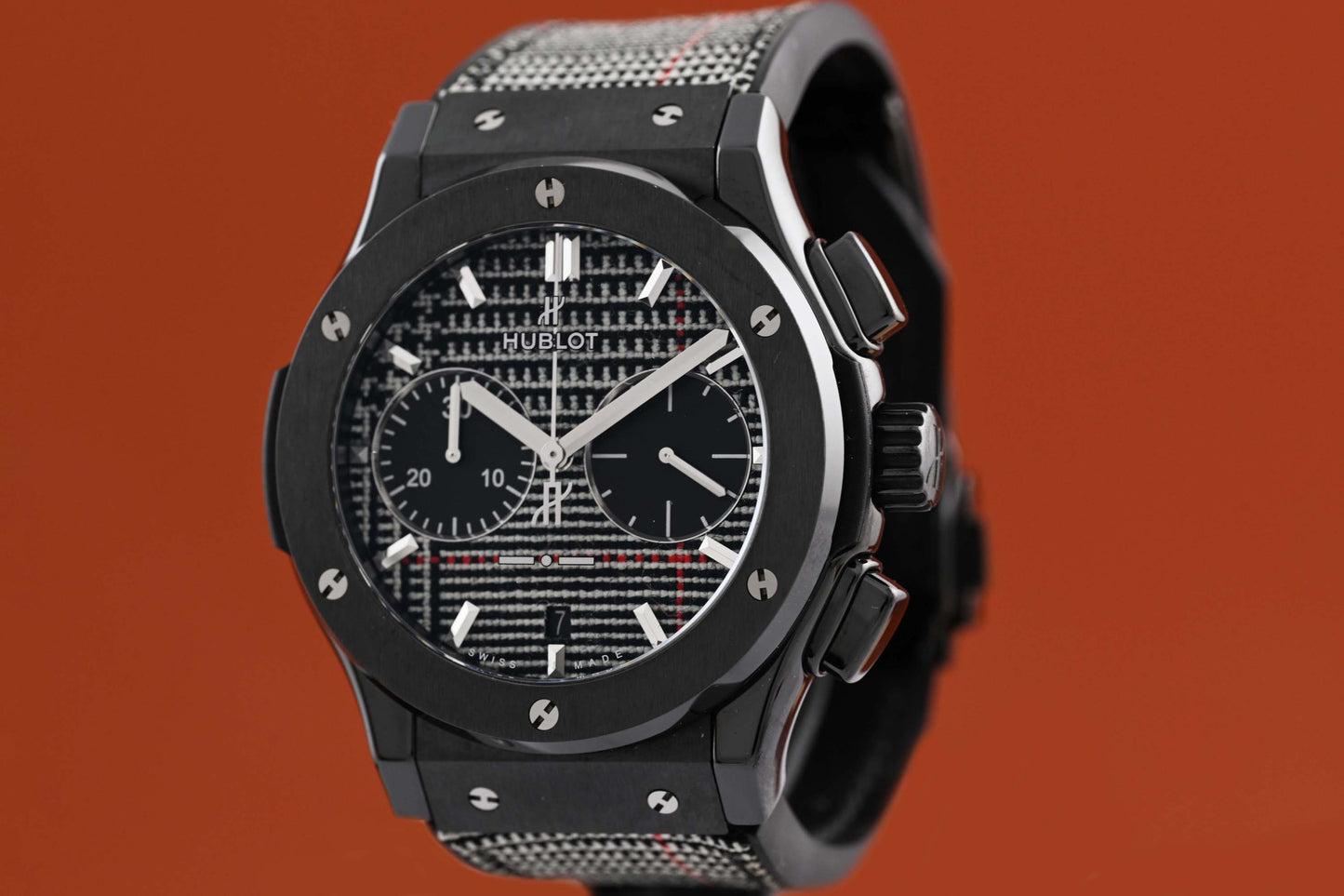 Hublot Classic Fusion Chronograph Italia Independent Ceramic "Prince de Galles" - Full Set