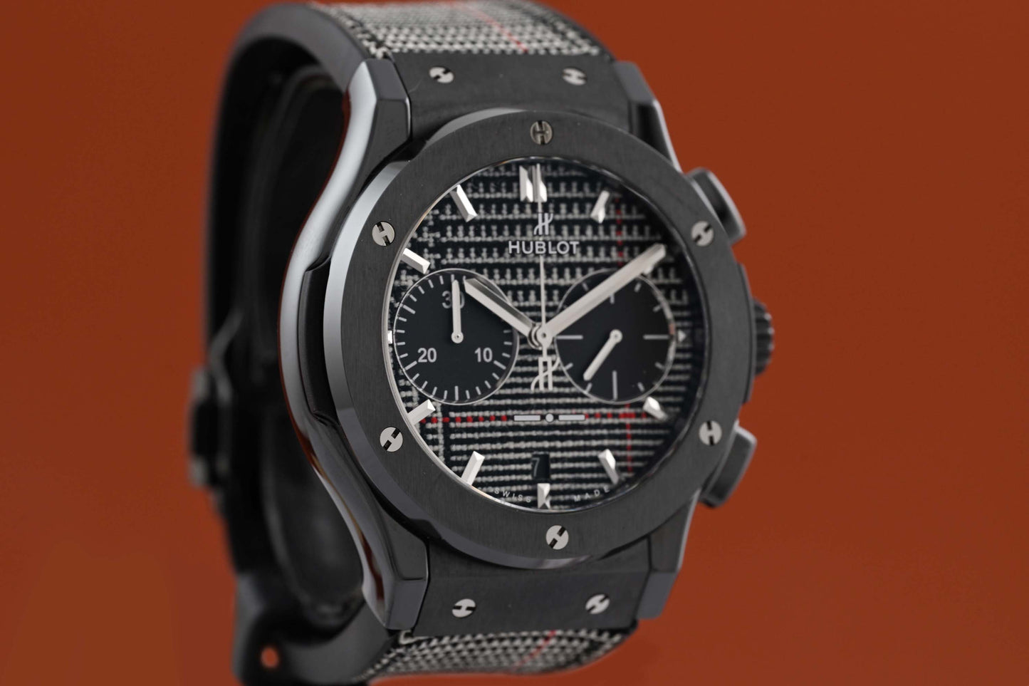 Hublot Classic Fusion Chronograph Italia Independent Ceramic "Prince de Galles" - Full Set