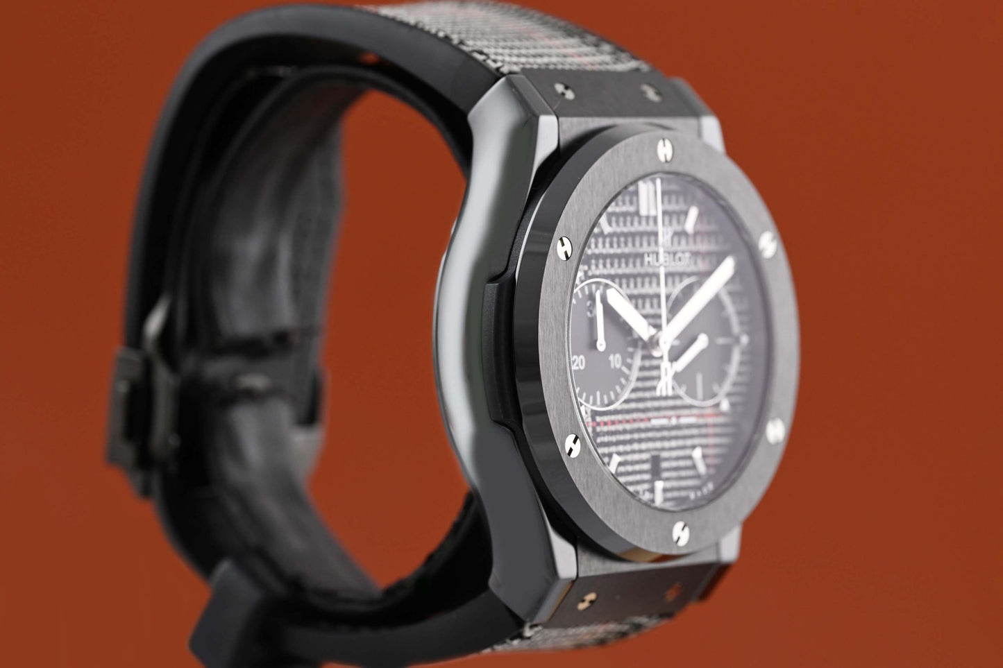 Hublot Classic Fusion Chronograph Italia Independent Ceramic "Prince de Galles" - Full Set