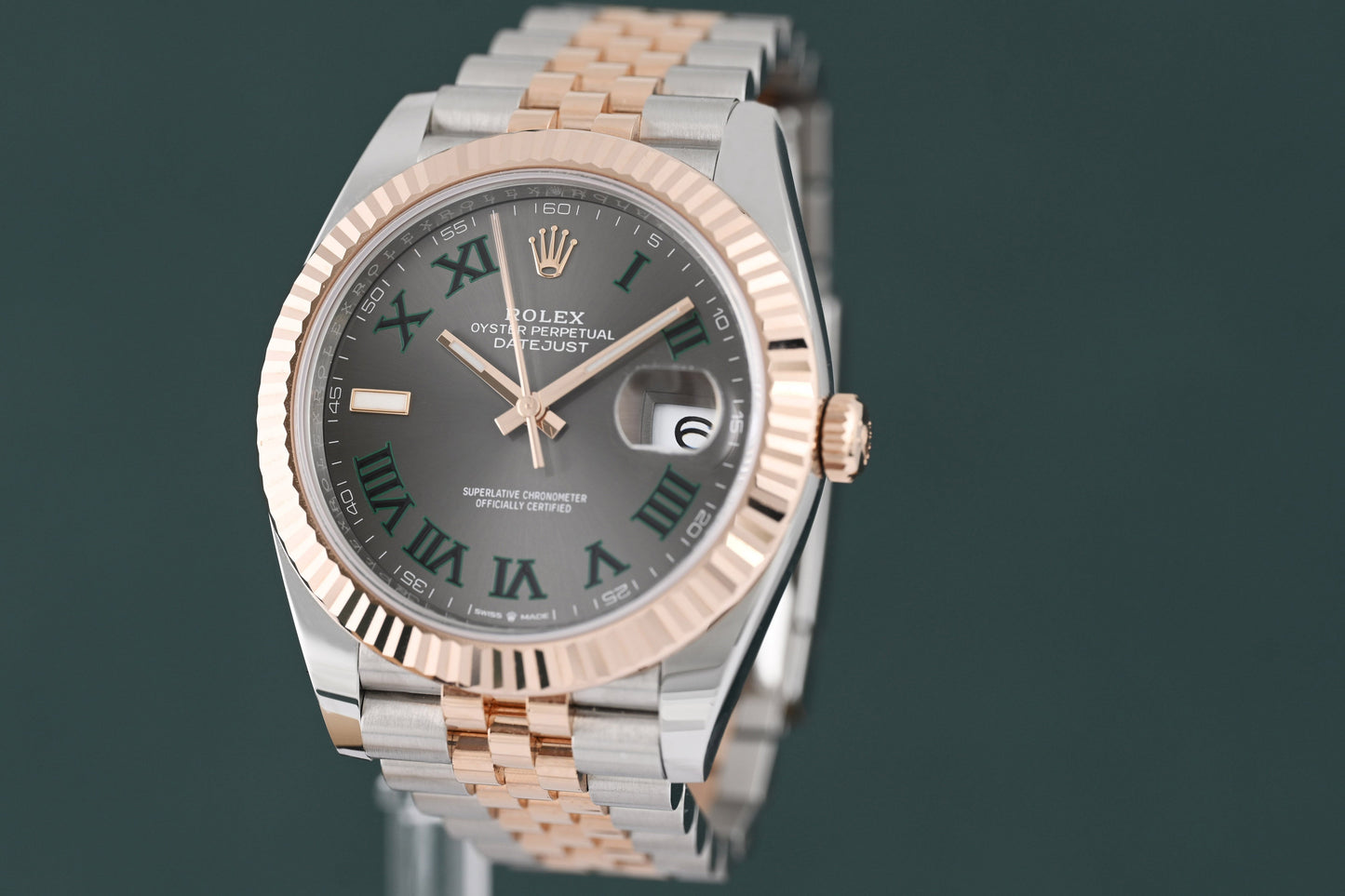 Rolex Datejust 41 - 126331 Wimbledon - Full Set