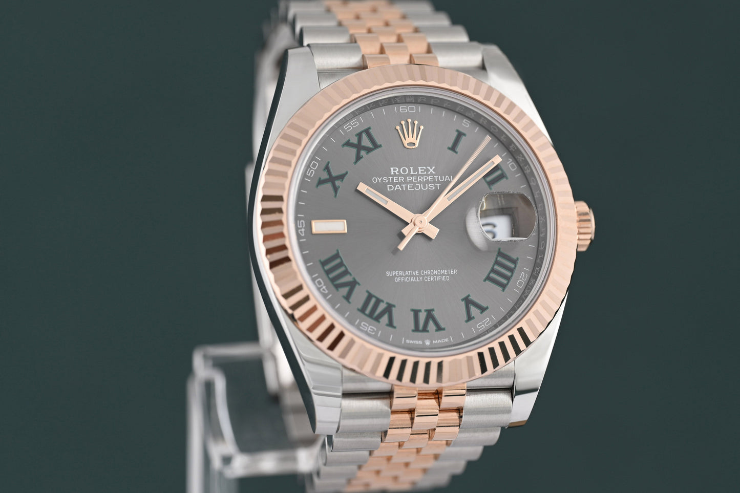 Rolex Datejust 41 - 126331 Wimbledon - Full Set
