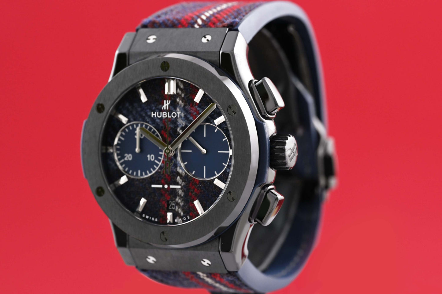 Hublot Classic Fusion Ceramic Tartan Limited Edition - Full Set