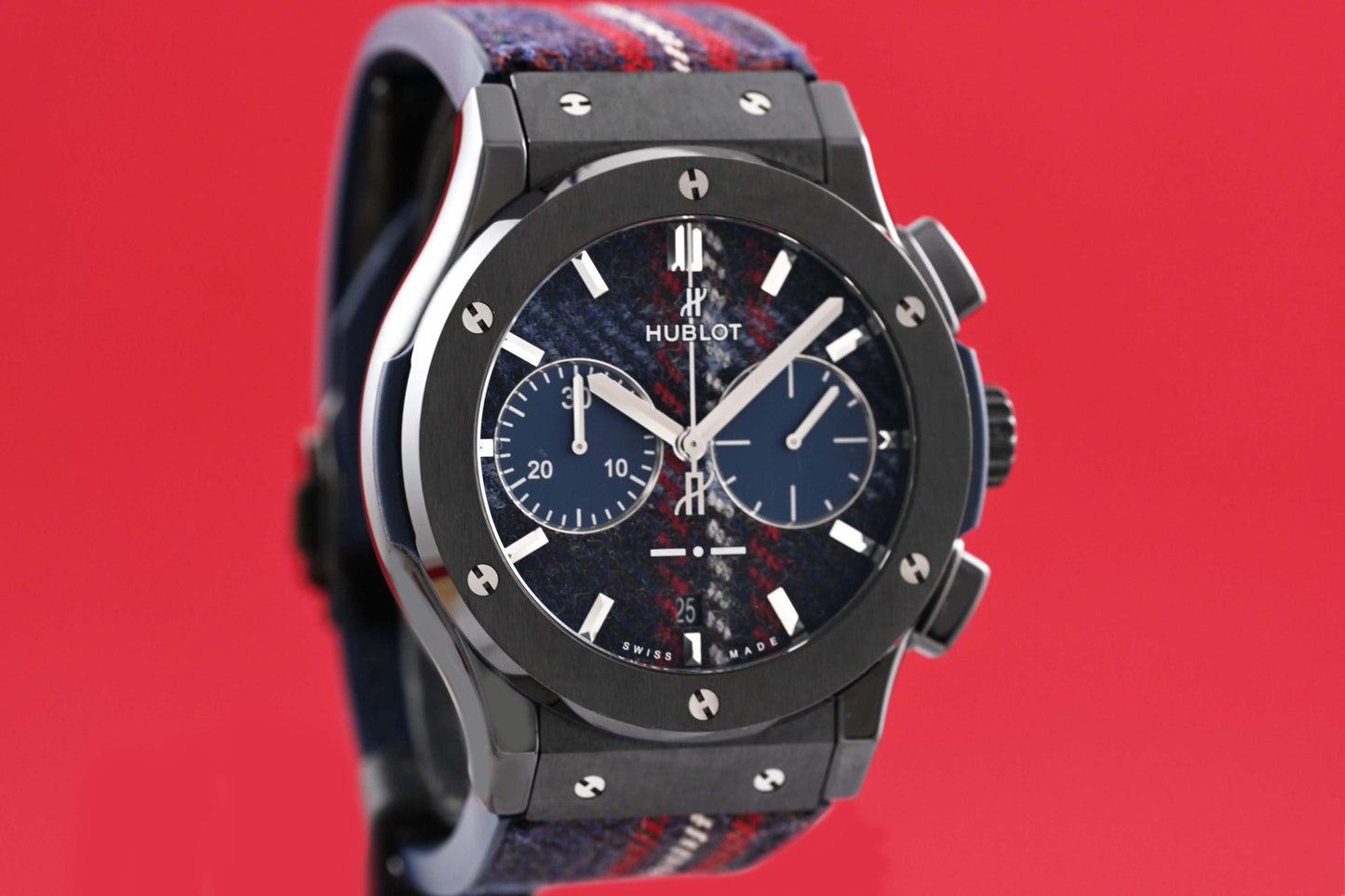 Hublot Classic Fusion Ceramic Tartan Limited Edition - Full Set