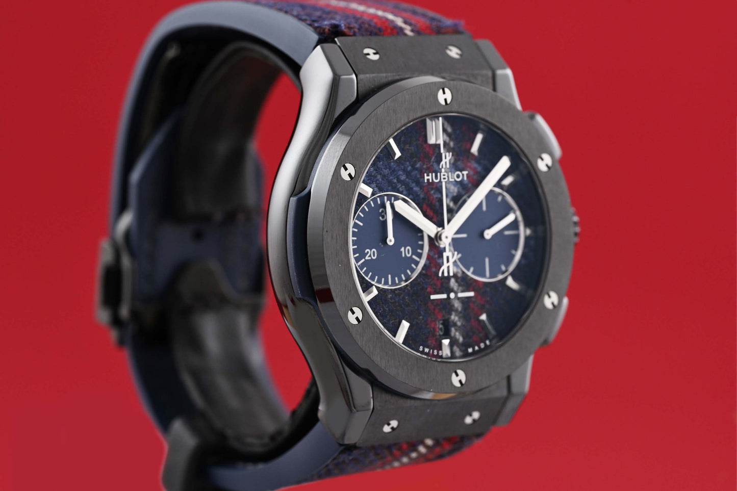 Hublot Classic Fusion Ceramic Tartan Limited Edition - Full Set