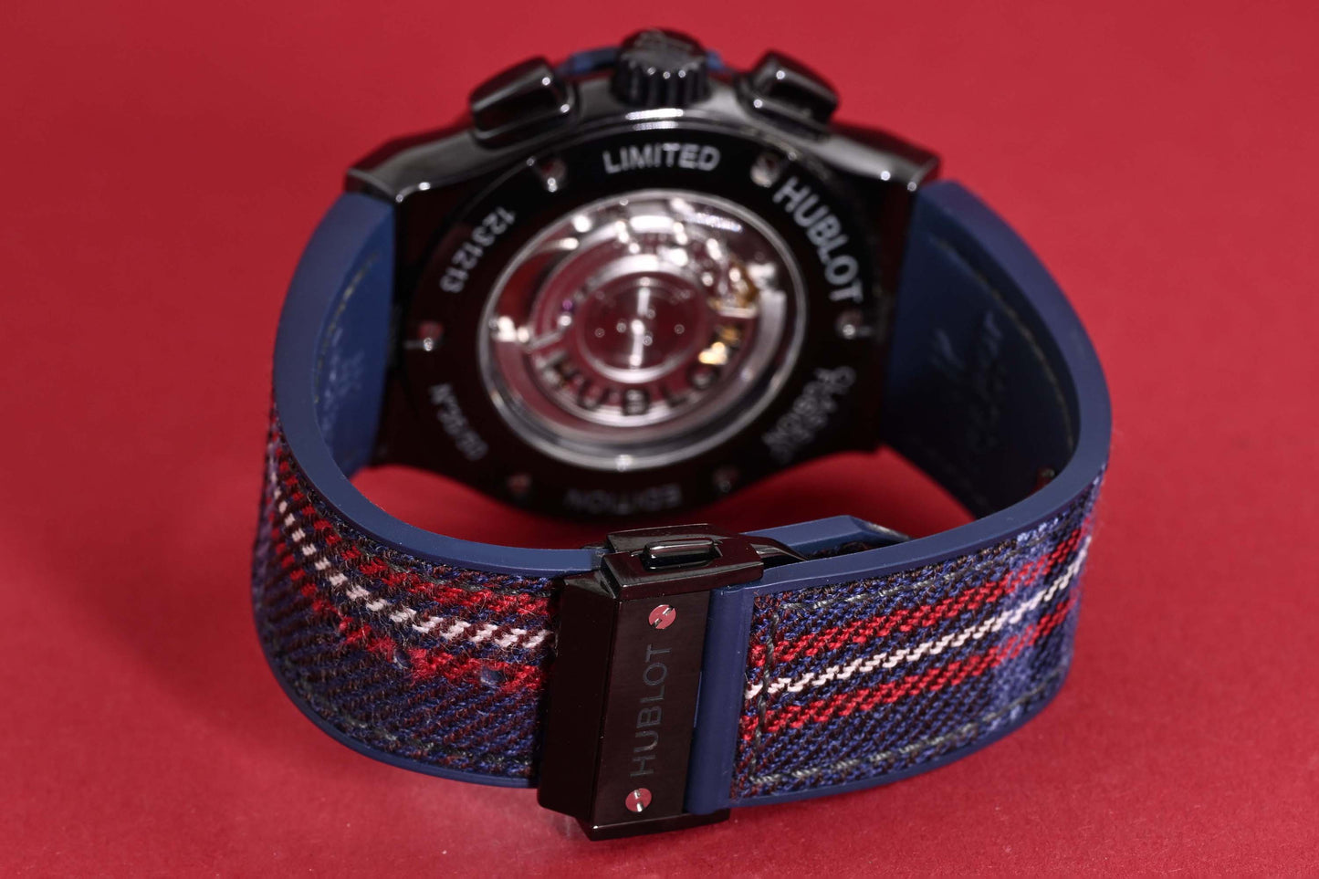 Hublot Classic Fusion Ceramic Tartan Limited Edition - Full Set