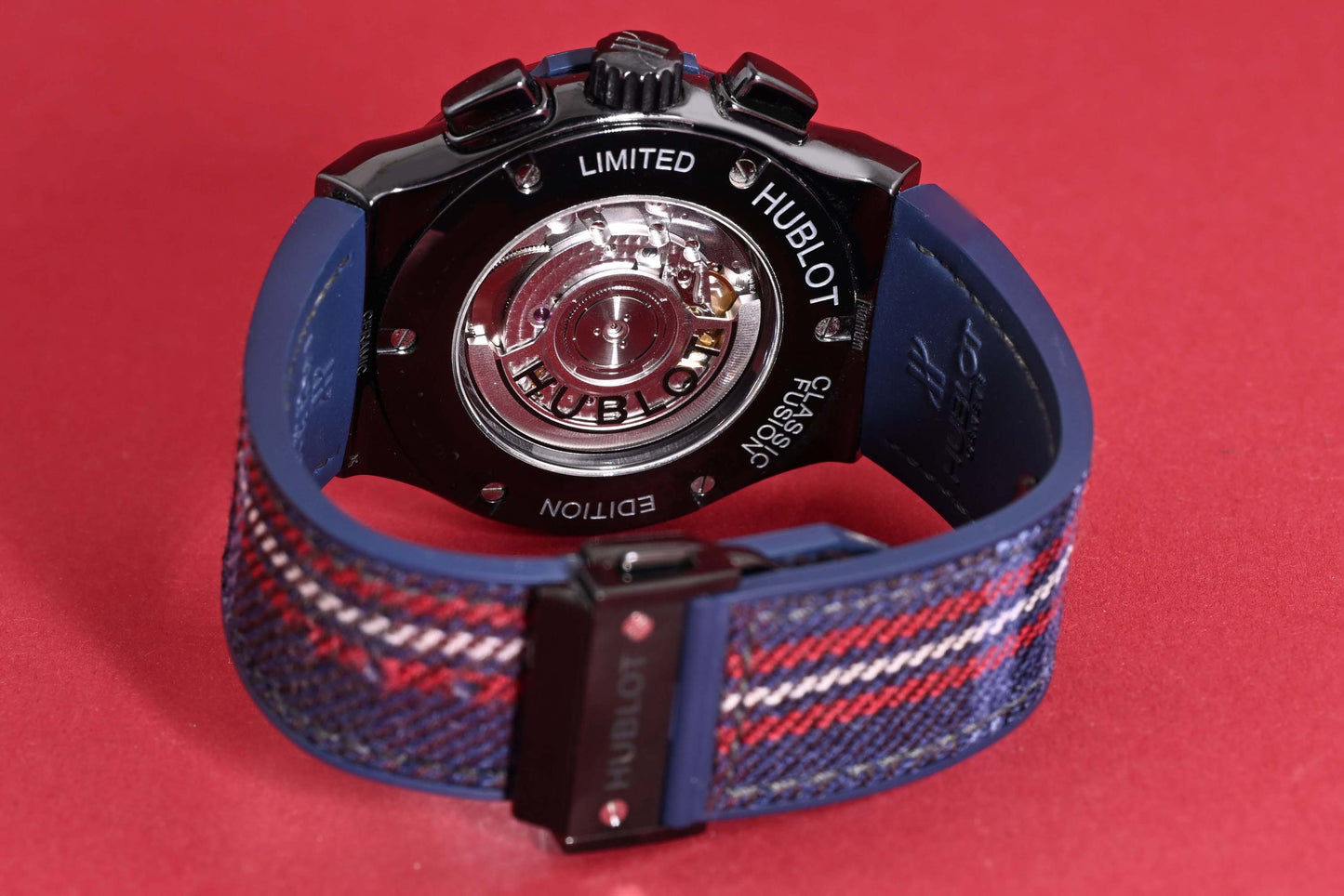 Hublot Classic Fusion Ceramic Tartan Limited Edition - Full Set