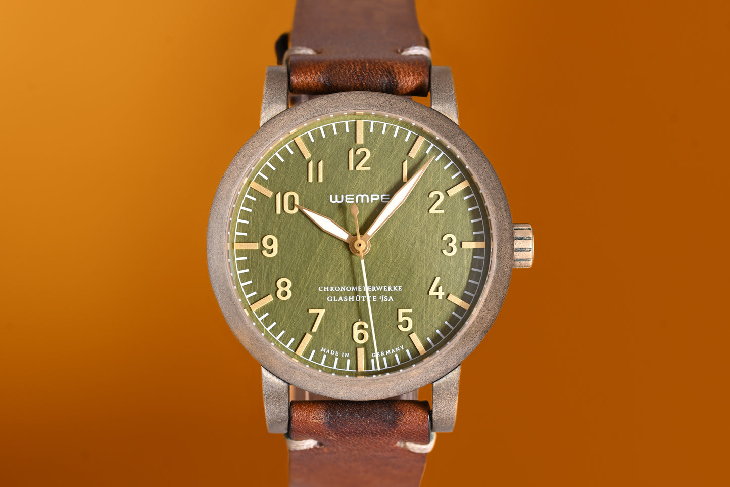Wempe Chronometerwerke Automatic Pilot's Watch Limited - Full Set