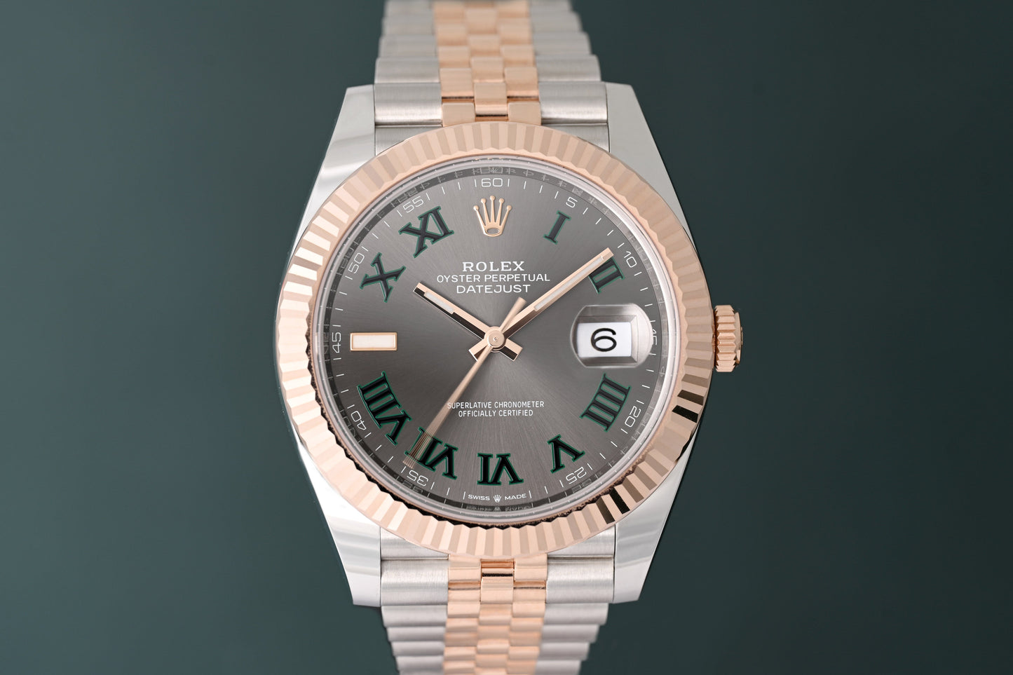 Rolex Datejust 41 - 126331 Wimbledon - Full Set