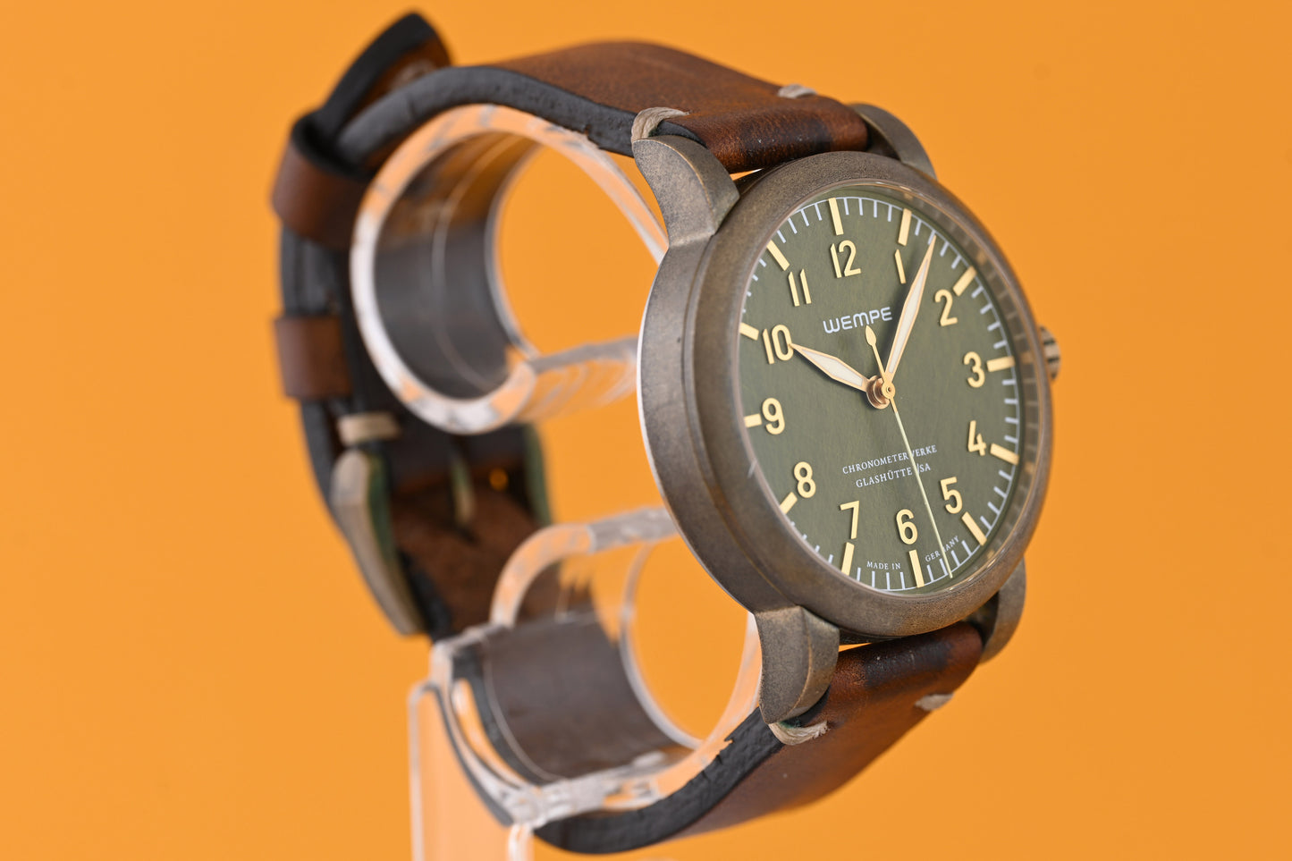 Wempe Chronometerwerke Automatic Pilot's Watch Limited - Full Set