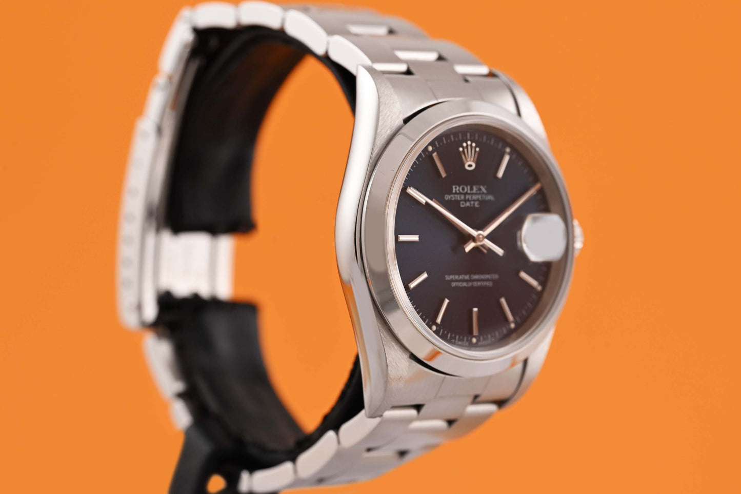 Rolex Date - 15200 - Blue Dial Dial - Never Polished - Full Set