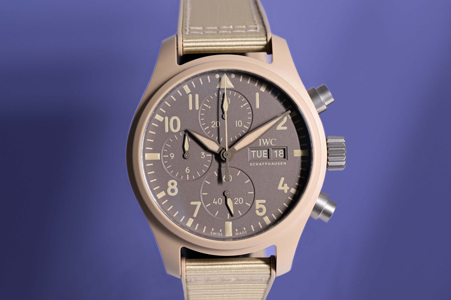 IWC Große Fliegeruhr - Big Pilot Top Gun Mojave Desert - Full Set
