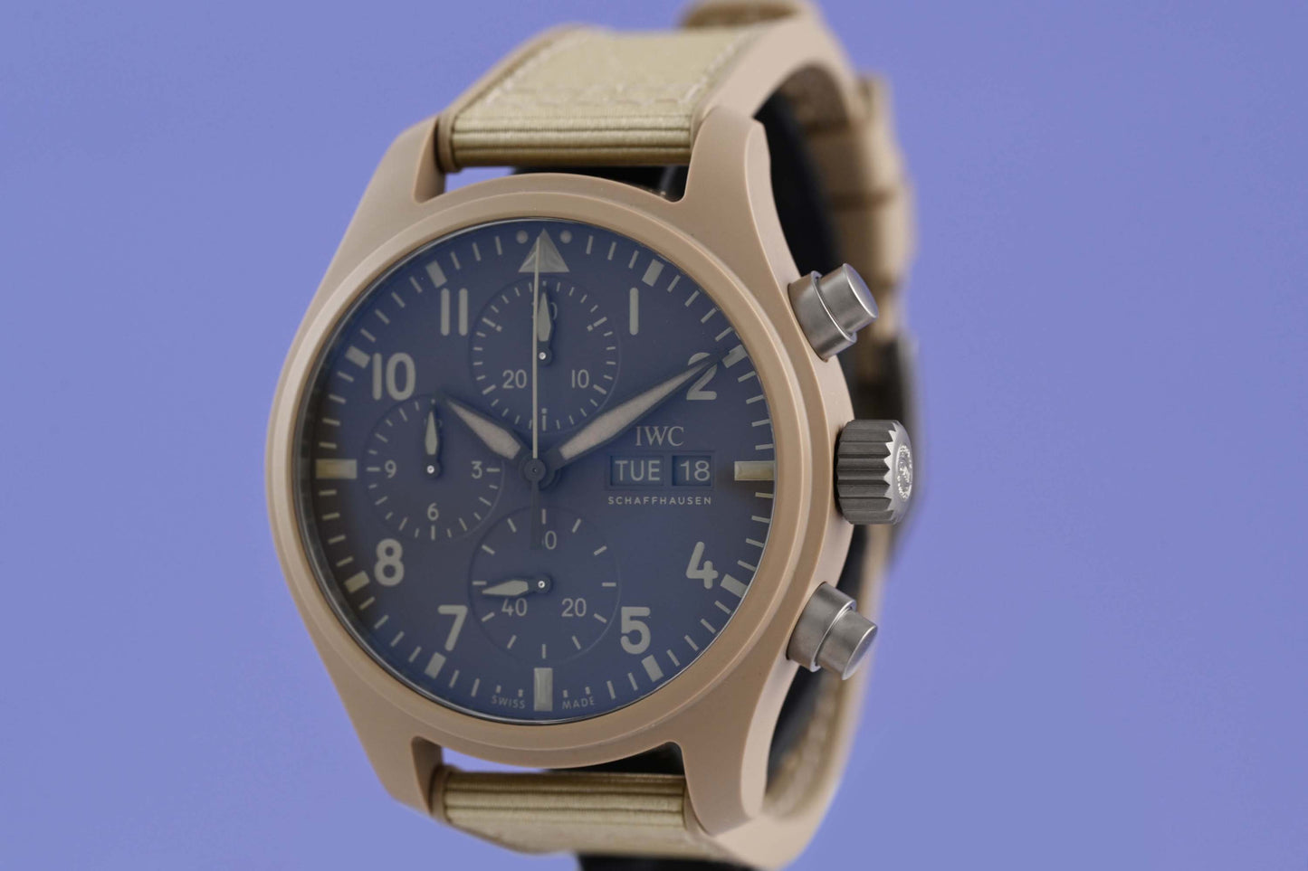 IWC Große Fliegeruhr - Big Pilot Top Gun Mojave Desert - Full Set