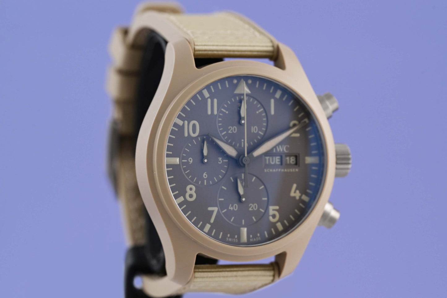 IWC Große Fliegeruhr - Big Pilot Top Gun Mojave Desert - Full Set