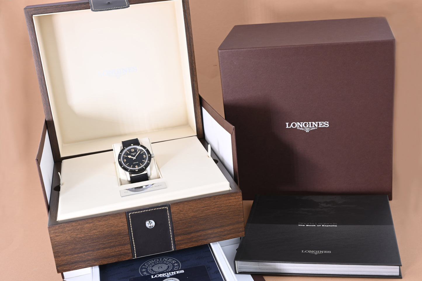 Longines Heritage Skin Diver 42mm - Full Set