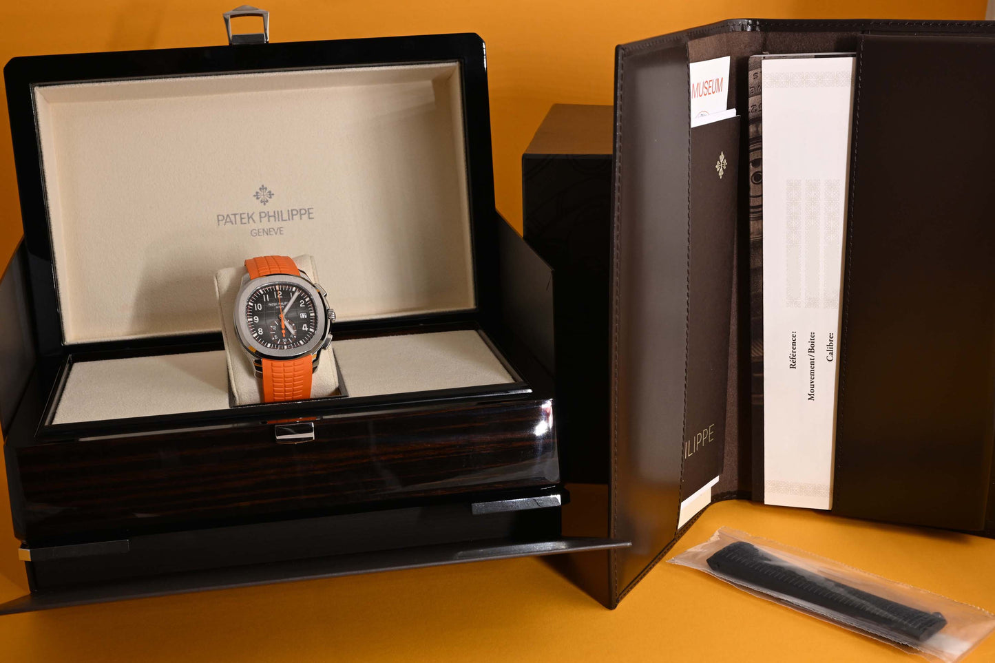 Patek Philippe Aquanaut Chronograph Orange - 5968A - Full Set - Like New
