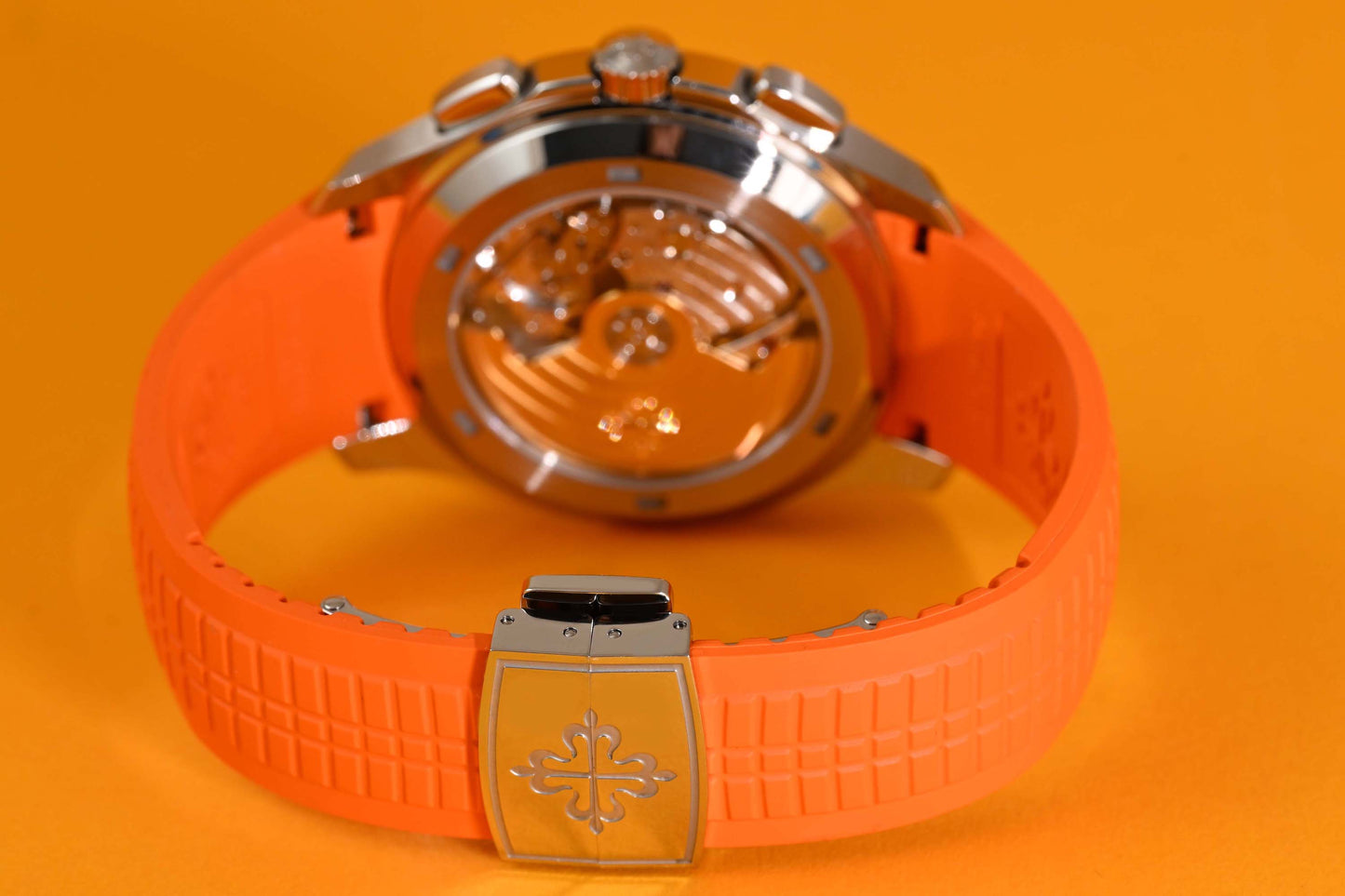 Patek Philippe Aquanaut Chronograph Orange - 5968A - Full Set - Like New