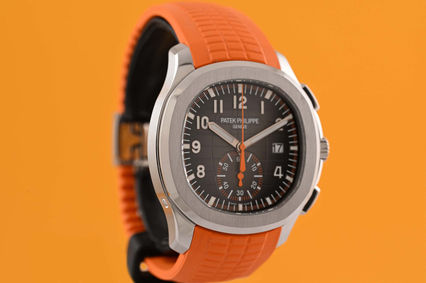 Patek Philippe Aquanaut Chronograph Orange - 5968A - Full Set - Like New