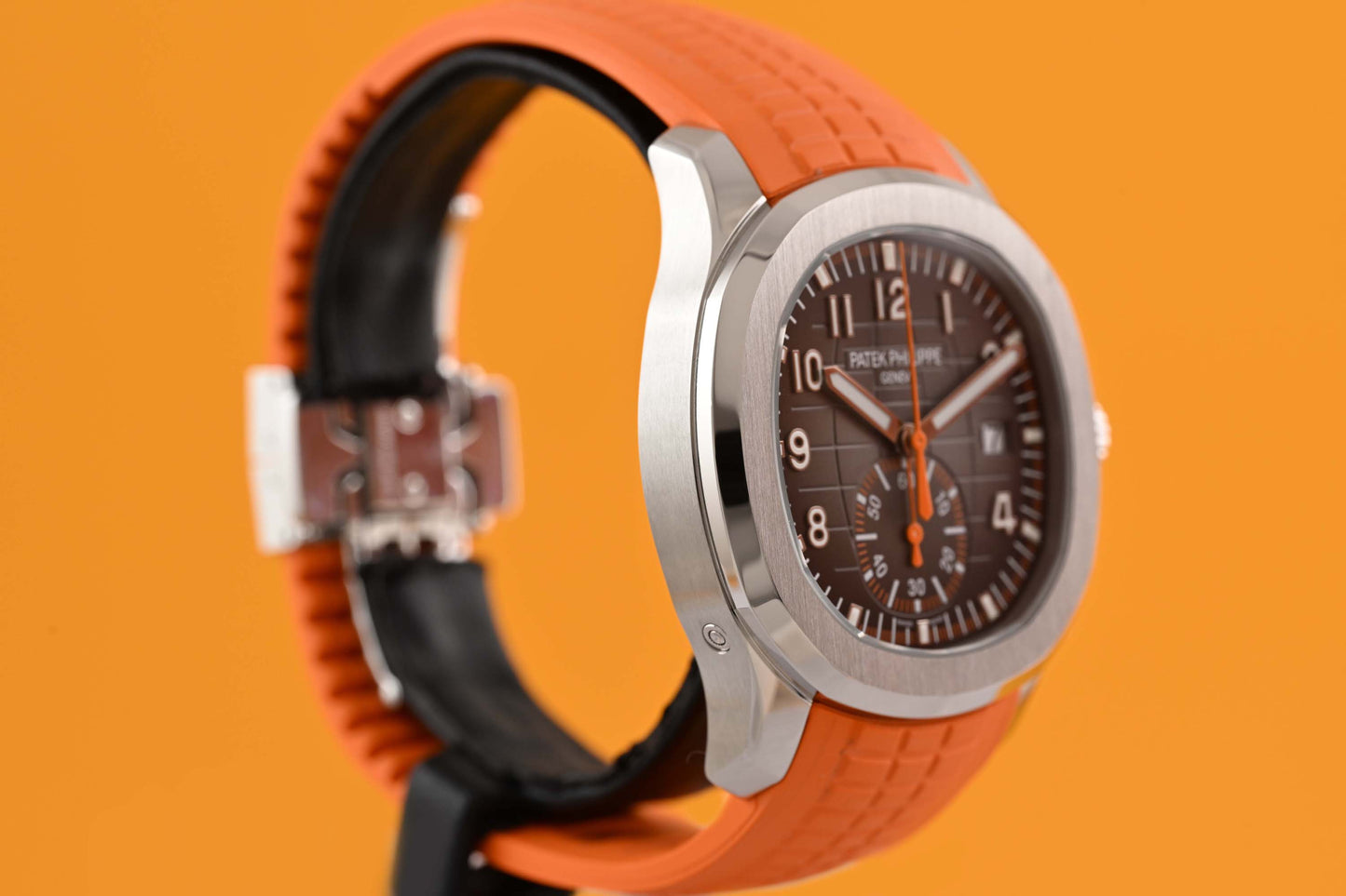 Patek Philippe Aquanaut Chronograph Orange - 5968A - Full Set - Like New