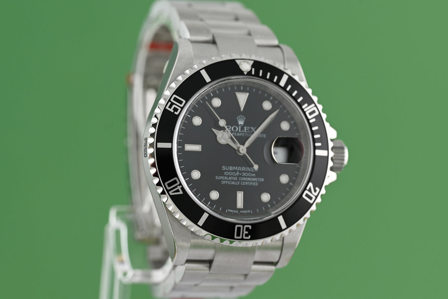 Rolex Submariner 16610 - Full Set - N.O.S. Full Sticker - LC 100
