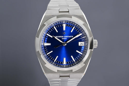 Vacheron Constantin Overseas - Full Set - Blue Dial - inkl. alle Bänder