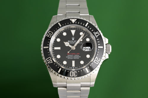 Rolex Sea Dweller Red 126600 - Full Set