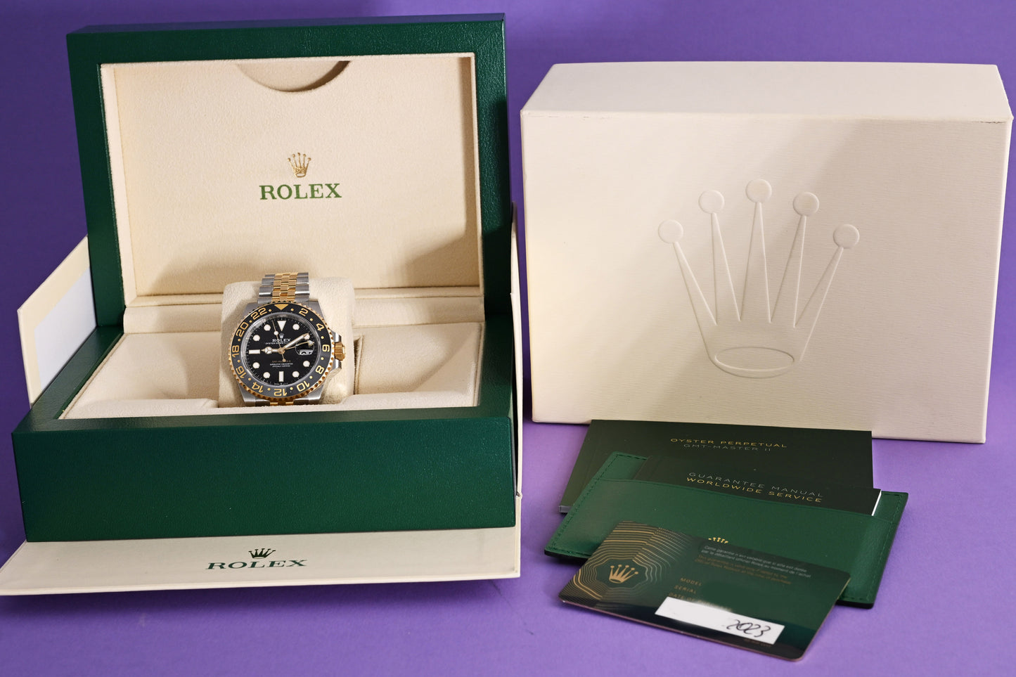 Rolex GMT Master II 126713GRNR - Full Set
