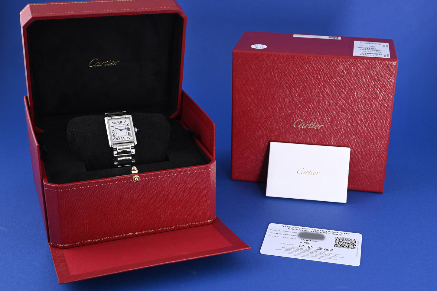 Cartier Tank Must - Großes Modell - Full Set - Like New
