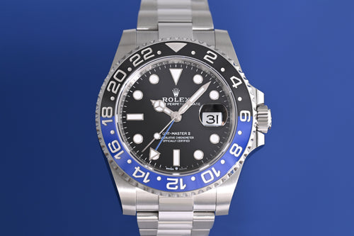 Rolex GMT Master II Batman 126710BLNR - Full Set - NEW