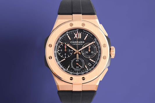 Chopard Alpine Eagle 44 XL Chrono - Roségold/Titan - Full Set