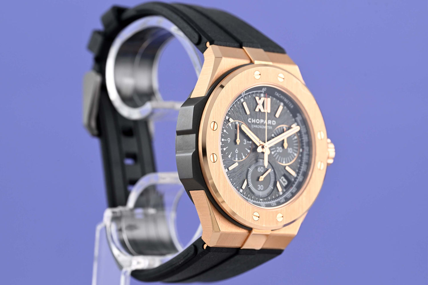 Chopard Alpine Eagle 44 XL Chrono - Roségold/Titan - Full Set
