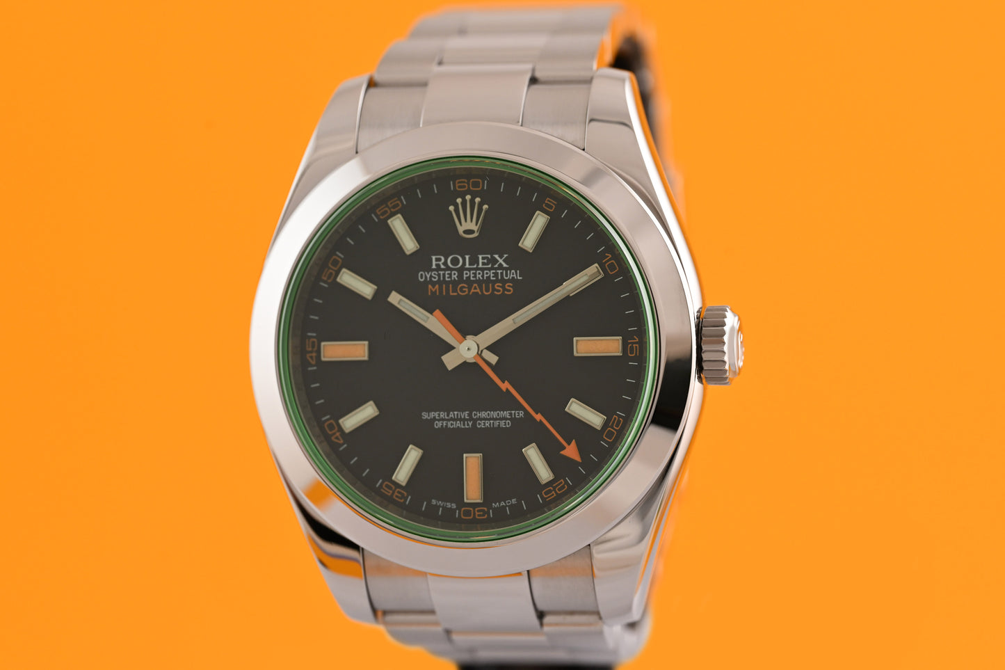 Rolex Milgauss 116400GV - Black Dial - Full Set
