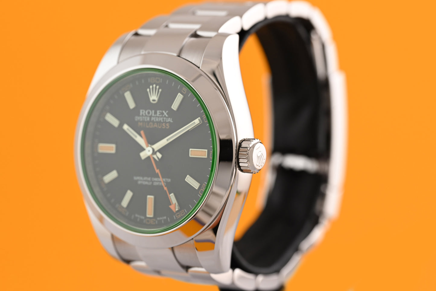 Rolex Milgauss 116400GV - Black Dial - Full Set