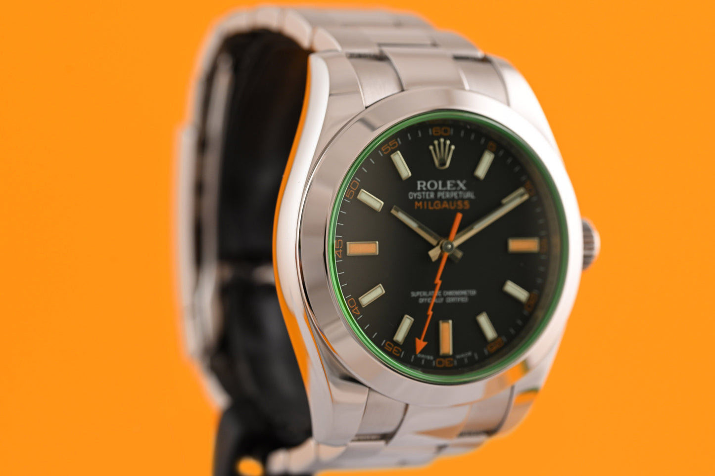 Rolex Milgauss 116400GV - Black Dial - Full Set