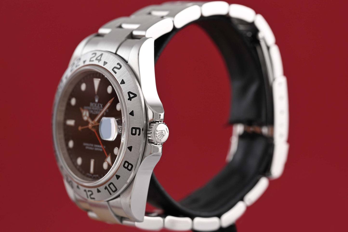 Rolex Explorer II 16570 - Black Dial - Full Set - LC100