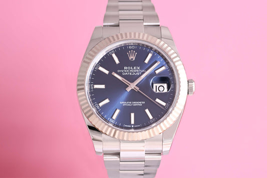 Rolex Datejust 41 - 126334 Blue Dial - Full Set
