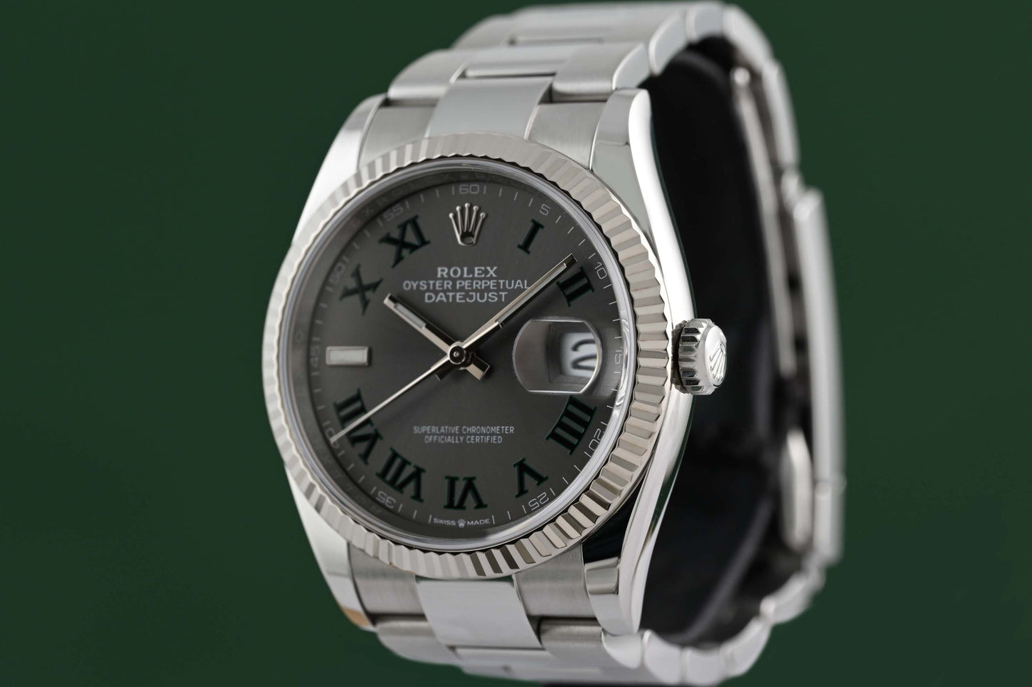 Rolex Oyster Perpetual Datejust 126234 - Full Set - Wimbledon Dial