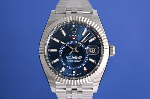Rolex Sky-Dweller 326934 - Blue Dial - Full Set