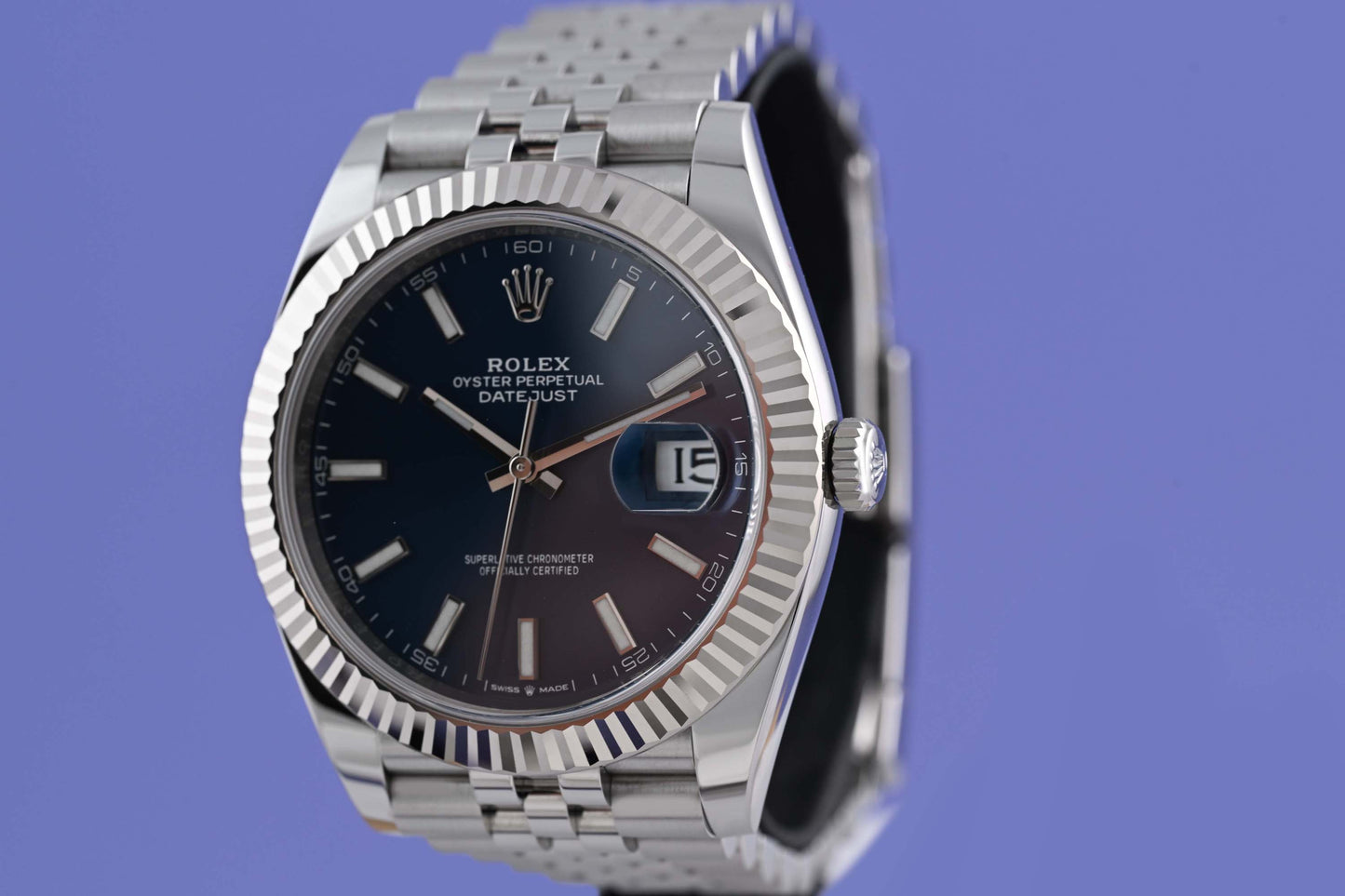 Rolex Datejust 41 - 126334 Blue Dial - Full Set
