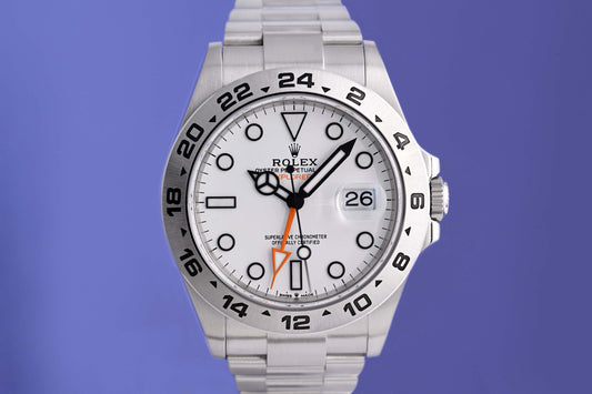 Rolex Explorer II 226570 - Polar Dial - Full Set