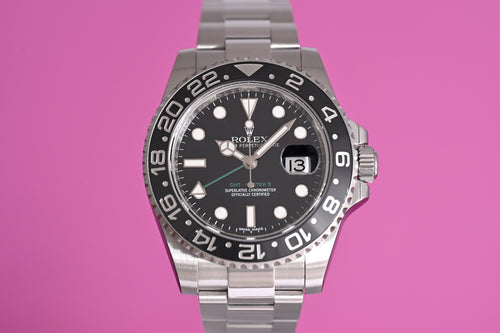 Rolex GMT Master II 116710LN - Full Set - LC100