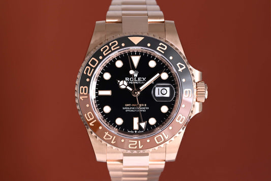 Rolex GMT Master II Roségold 126715CHNR - Full Set