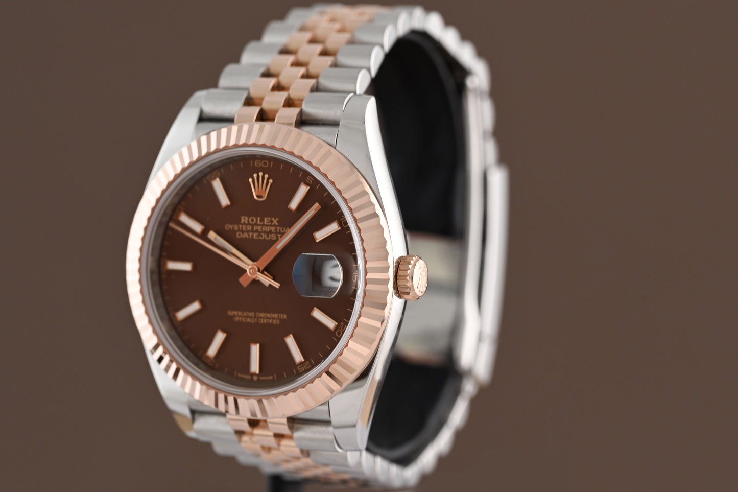 Rolex Datejust 41 - 126331 - Full Set - Brown Dial