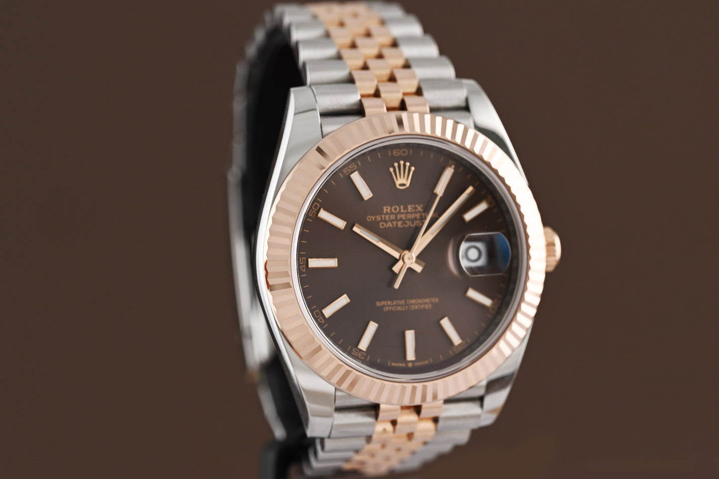 Rolex Datejust 41 - 126331 - Full Set - Brown Dial