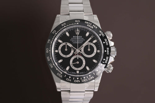 Rolex Daytona 116500LN - Full Set - Black Dial - Full Stickers