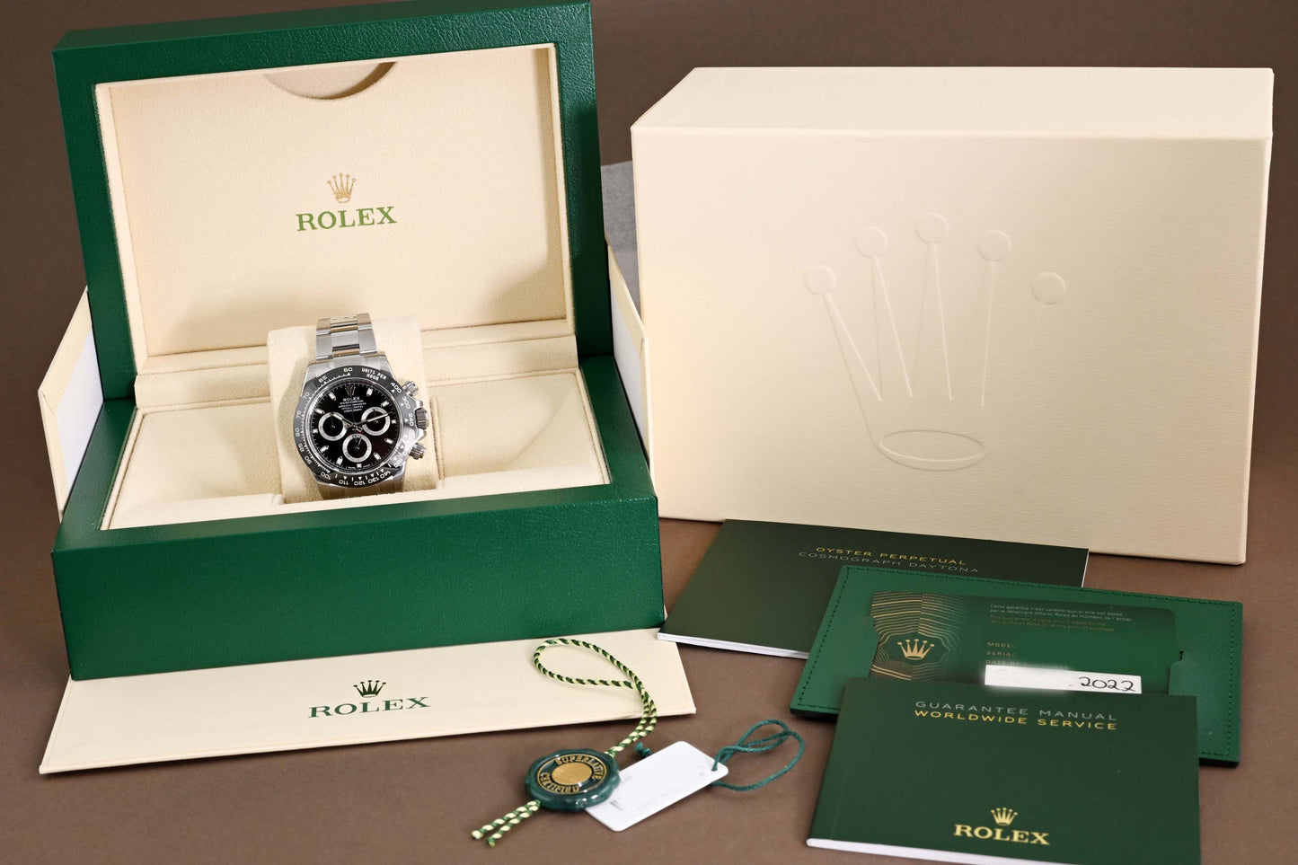 Rolex Daytona 116500LN - Full Set - Black Dial - Full Stickers