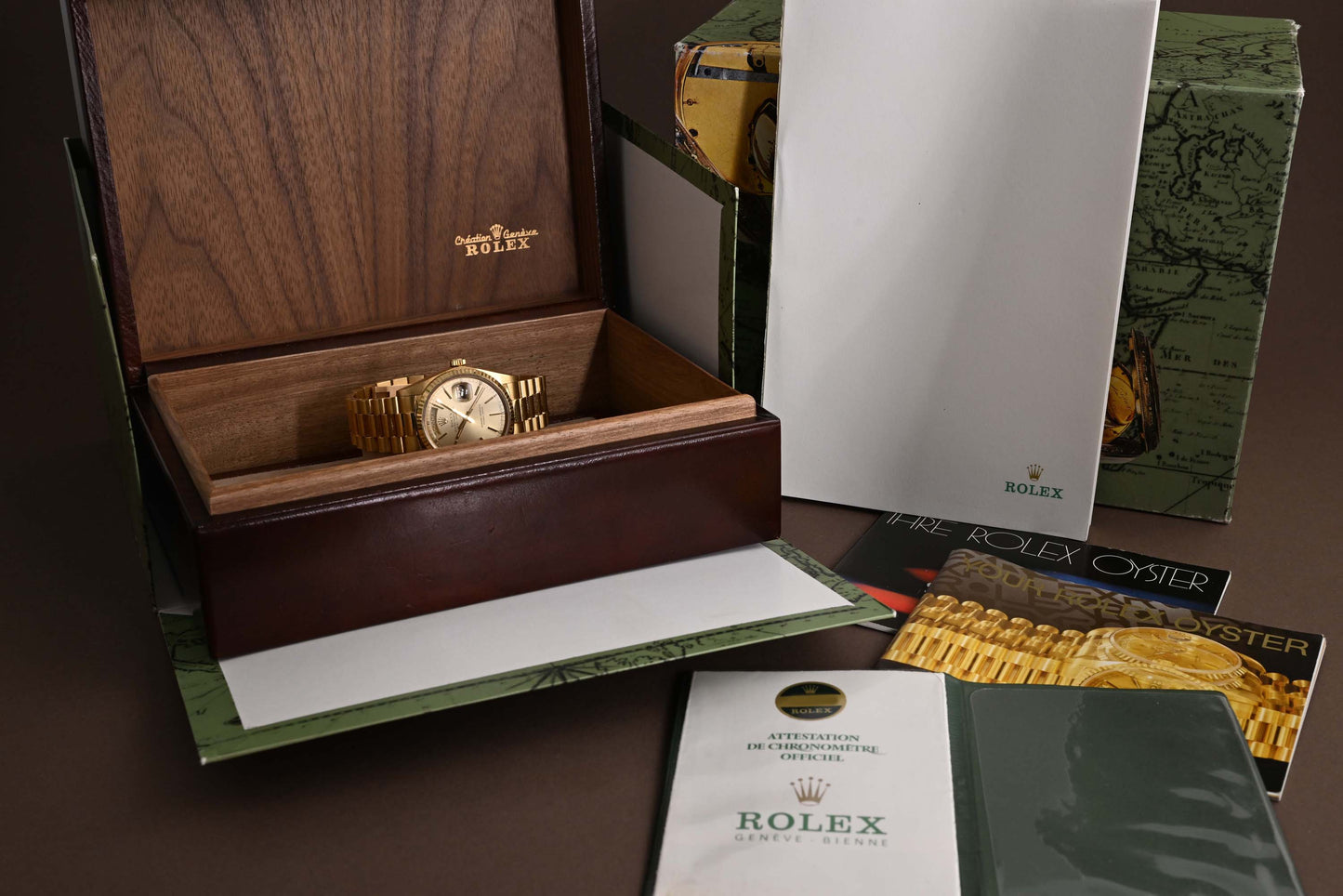 Rolex Day Date 36mm Gelbgold 18038 - 18k Yellow Gold - Full Set