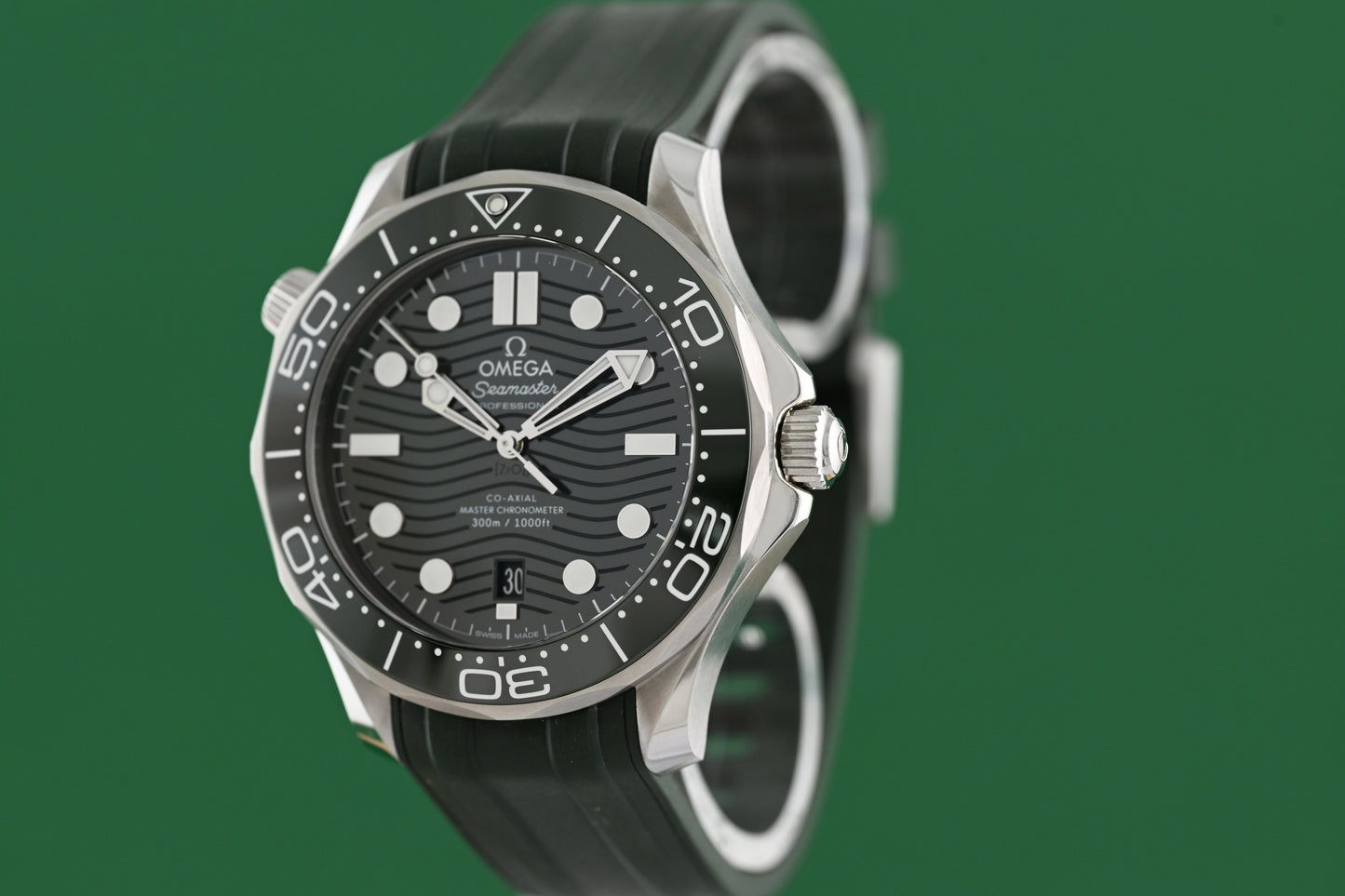 Omega Seamaster Diver 300M - Green Dial - Full Set