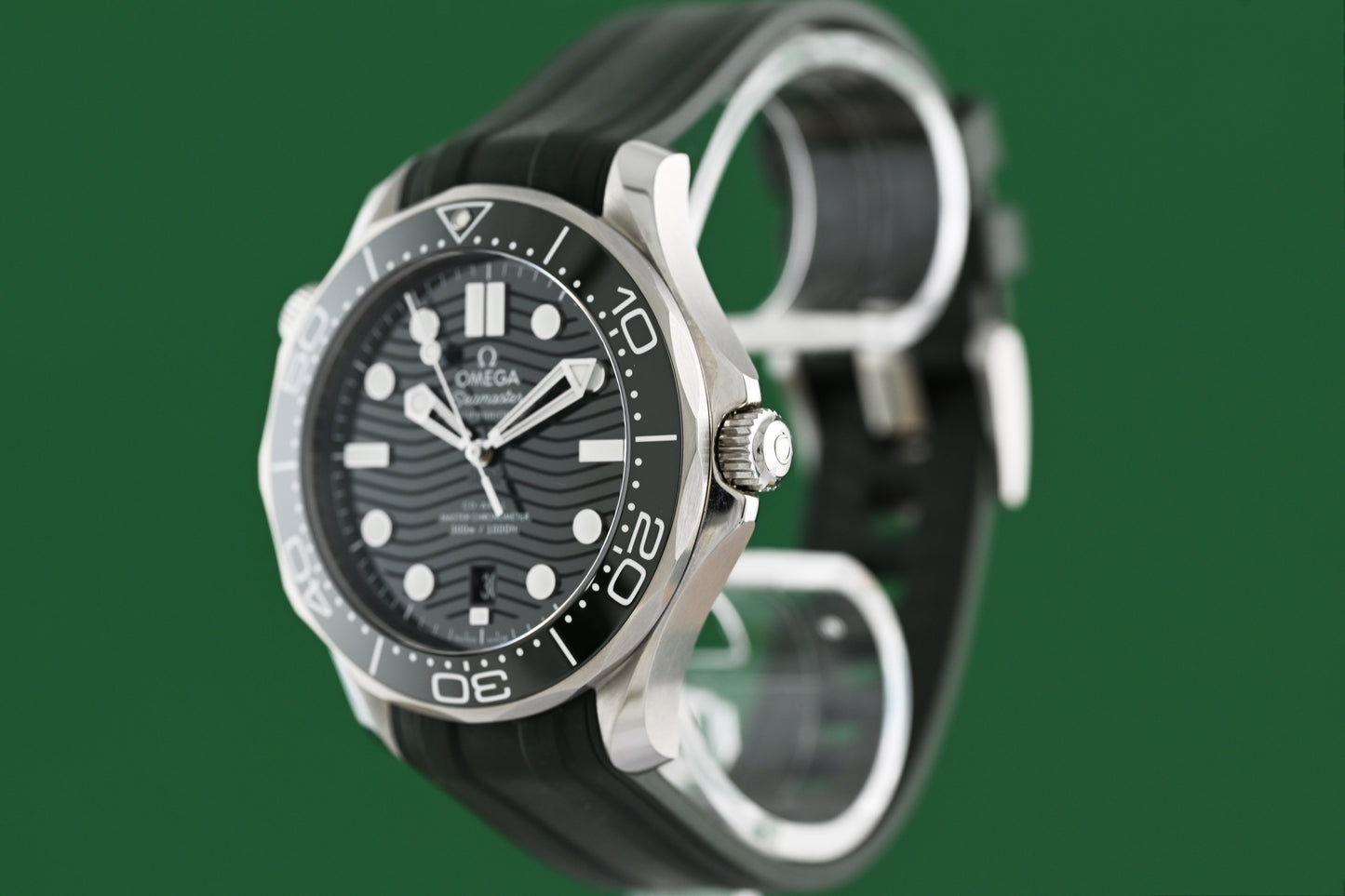 Omega Seamaster Diver 300M - Green Dial - Full Set