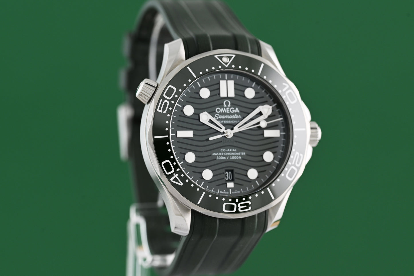 Omega Seamaster Diver 300M - Green Dial - Full Set